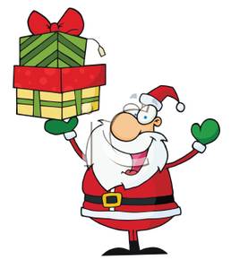 258x300 Christmas Cartoon Pictures Clip Art