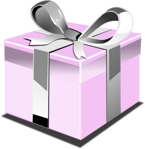 291x299 Present Pink Clip Art