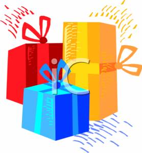 278x300 Wrapped Christmas Presents
