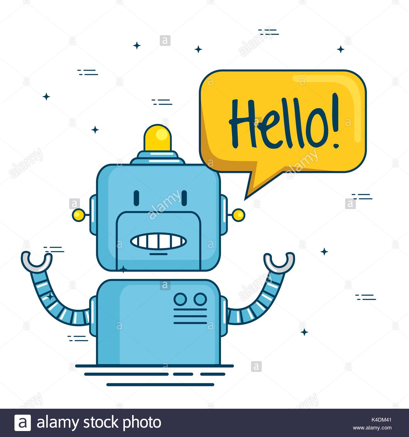 1300x1390 Cute Cartoon Robots Technology Stock Vector Art Amp Illustration