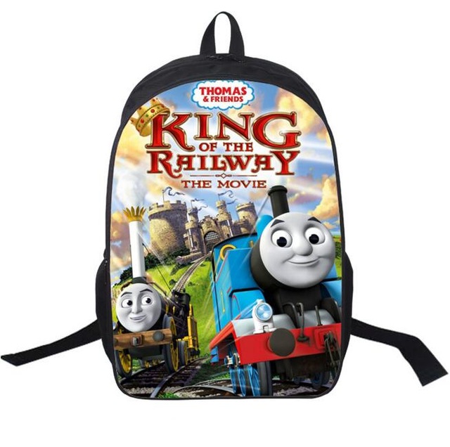 640x636 2016 Little Trains Backpack Double Layer Custom Made Children