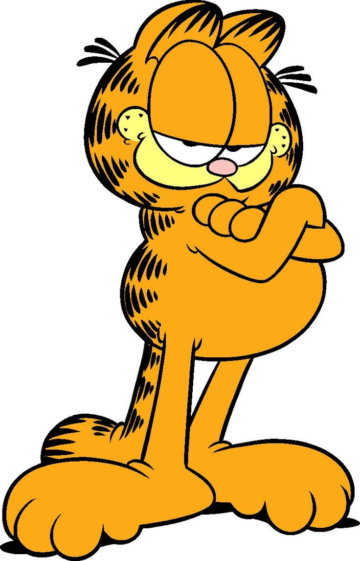 736x1146 Garfield Clipart Cartoon Character