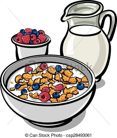 397x470 Cereal Clip Art