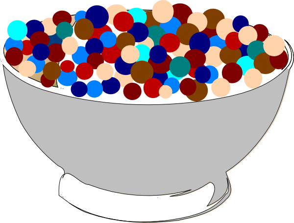 600x455 Bowl Of Cereal Clip Art
