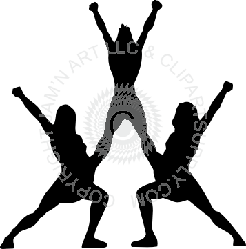 357x361 Dance Cheerleader Clipart, Explore Pictures