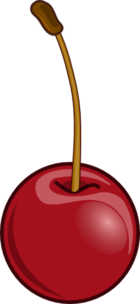 276x599 Cherry Bowl Of Cherries Clipart Image