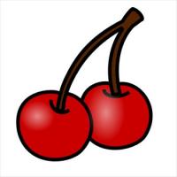 200x200 Free Cherries Clipart