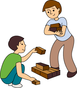 250x284 Children Helping Each Other Clipart 1 Clipart Station