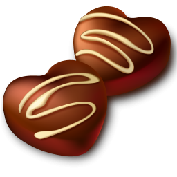 256x256 Chocolate Candy Clip Art
