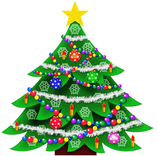 667x660 Merry Christmas Clip Art 2017 Free Christmas Tree Clipart