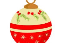 200x140 Christmas Ornaments Clipart Xmas Decoration Pencil And In Color