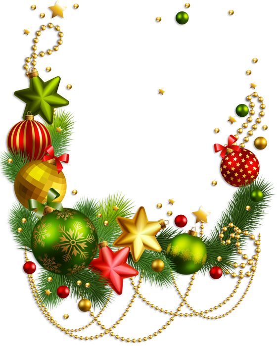 564x699 Christmas Tree Ornaments Craft Clipart