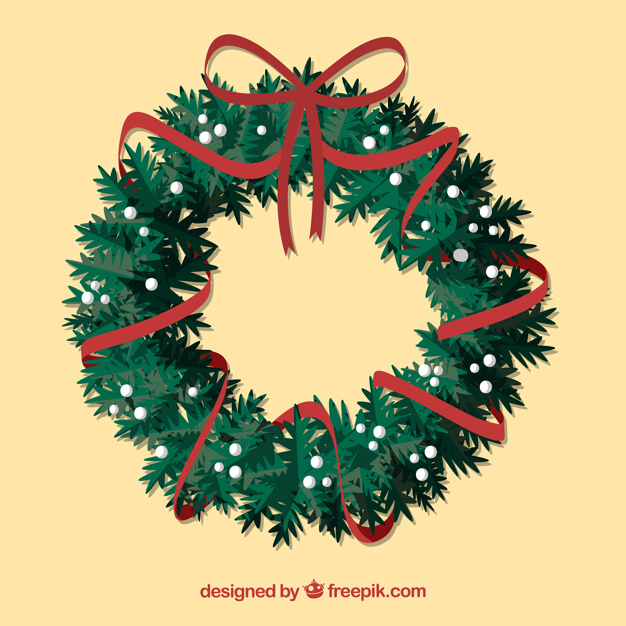 626x626 Christmas Wreath Vectors, Photos And Psd Files Free Download
