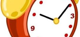 272x125 Bell Alarm Clock Clipart Image