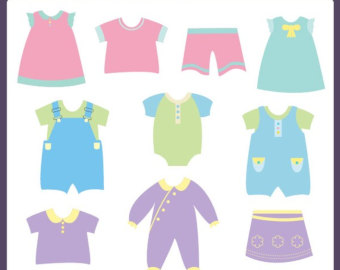 340x270 Free Baby Clothing Clipart