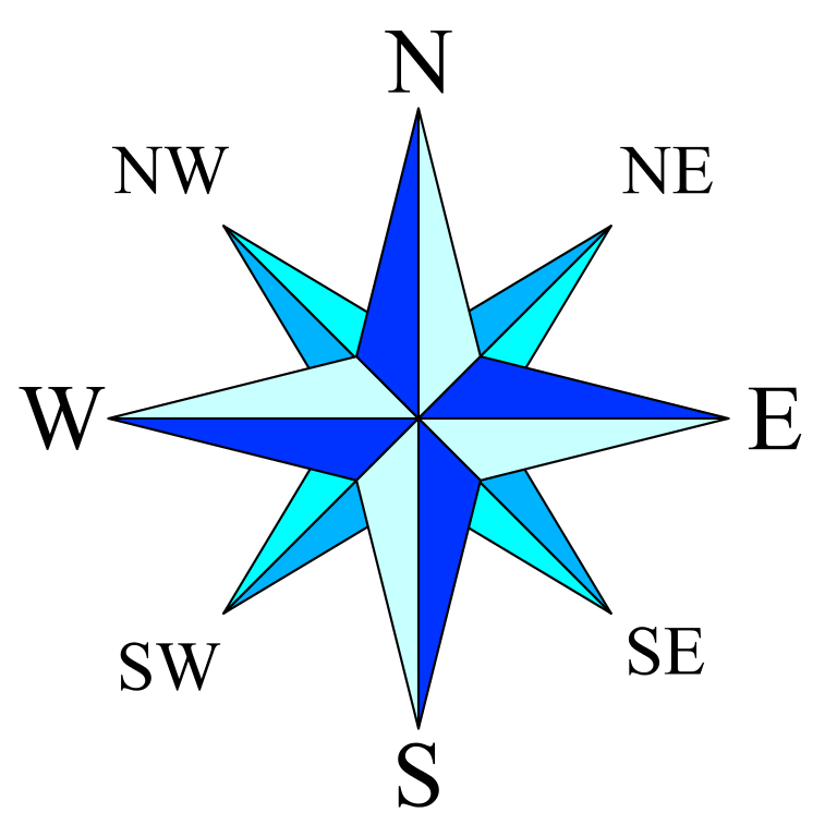 768x768 Filecompass Rose Simple.svg