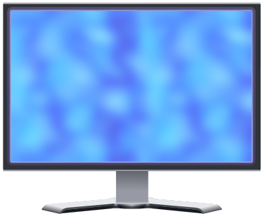 382x313 Computer Monitor Clip Art Free Clipart Images