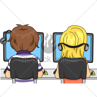 325x325 Computer Kids Gl Stock Images