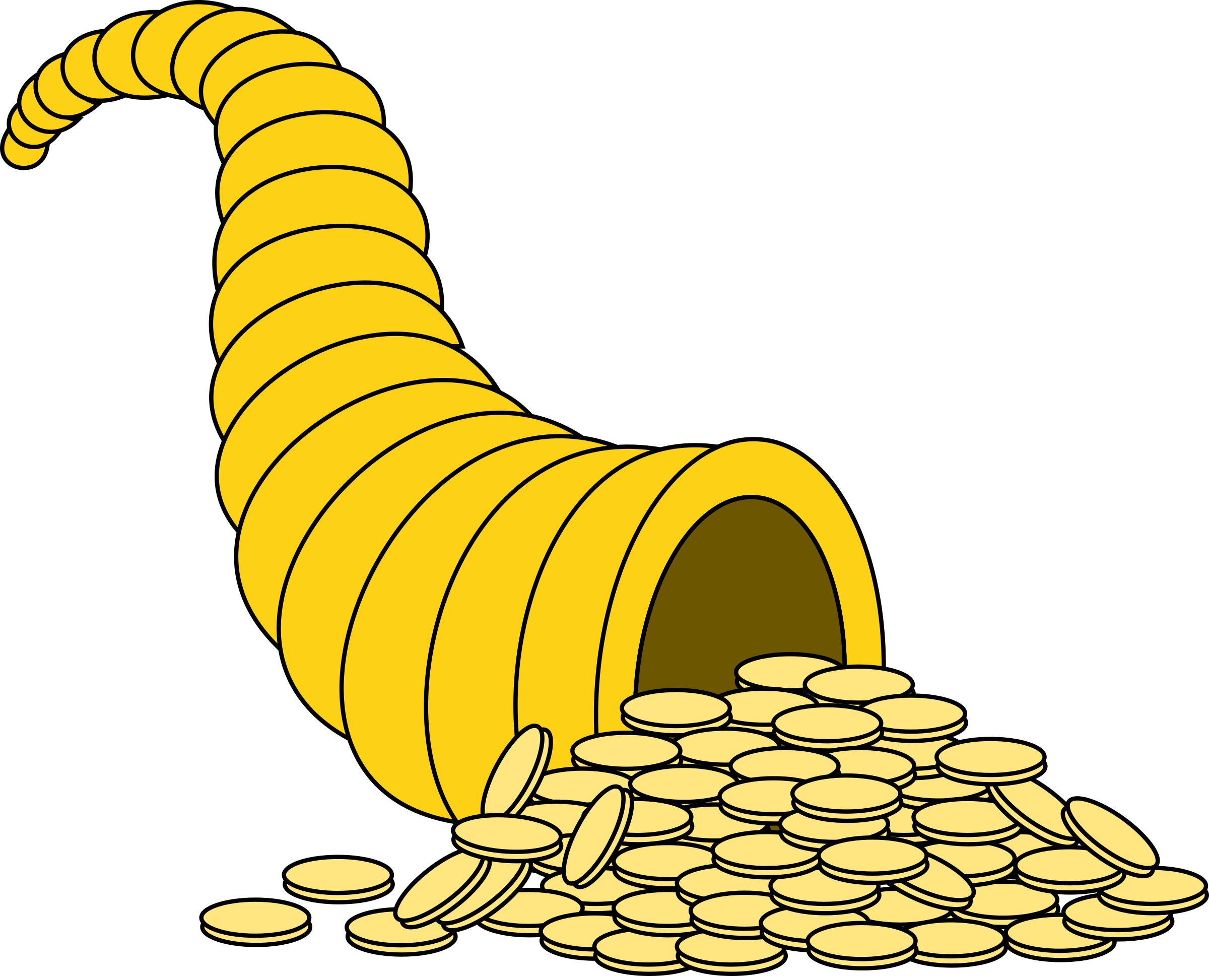 2400x1937 Clipart Cornucopia