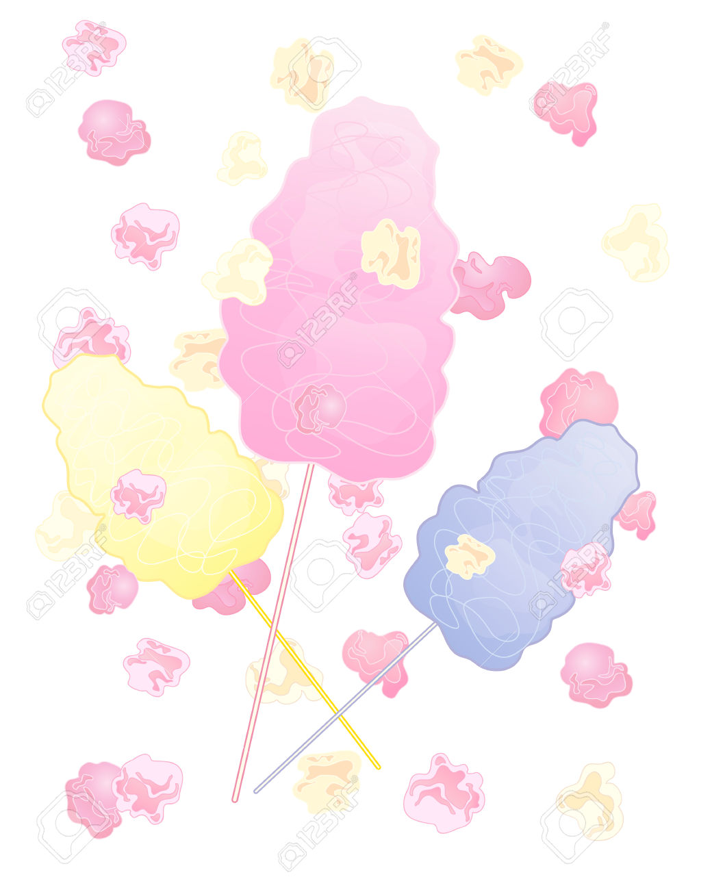 1040x1300 Cotton Candy Clipart Wallpaper