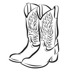 236x236 Western Clipart Cowboy Boot
