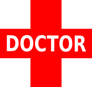 300x285 Doctor Logo Red White Clip Art