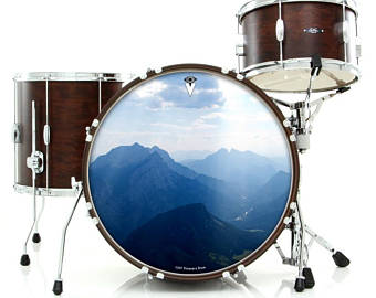 340x270 Graphic Drum Skins Remo Made Heads Art Amp By Visionarydrum On Etsy