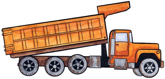 564x272 How To Draw A Dump Truck. Stuff For Walker Dump