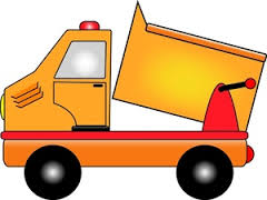 240x180 Dump Truck Clipart