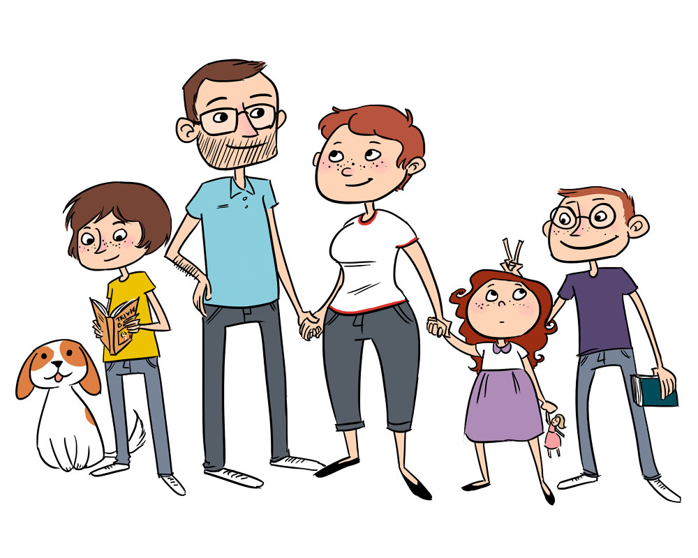 1000x800 Cartoon Family Clipart 101 Clip Art