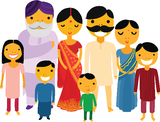 526x399 Big Family Clipart