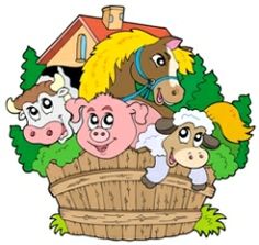 236x223 Cartoon New Zealand Farm Animals