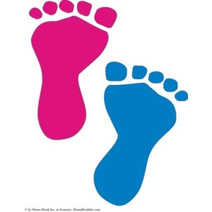 300x300 Clipart Of Baby Feet