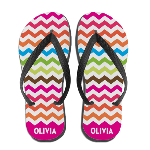 500x500 Personalized Flip Flops Custom Beach Shoes Psychobaby
