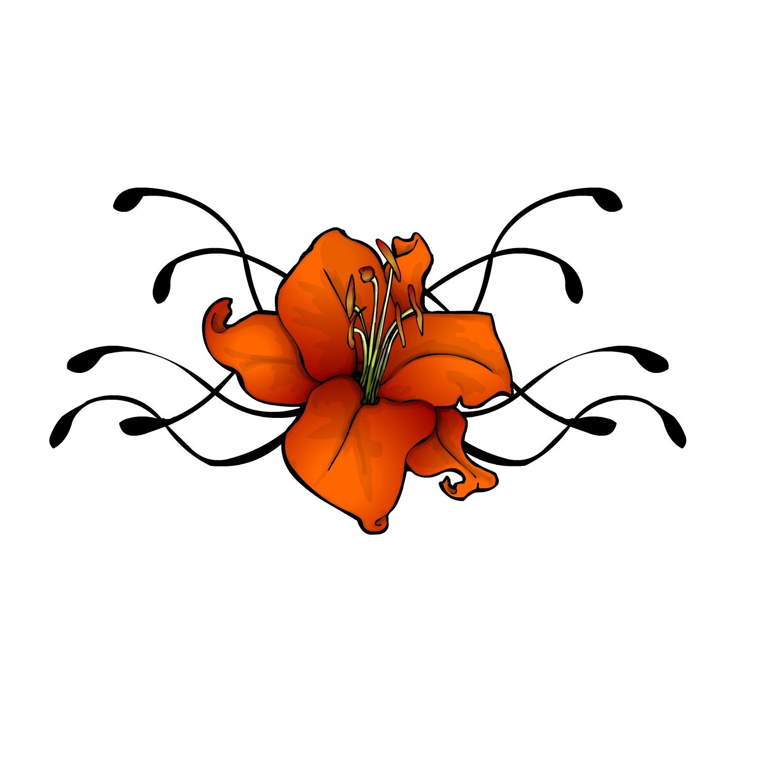 1500x1500 Free Flower Tattoo Designs