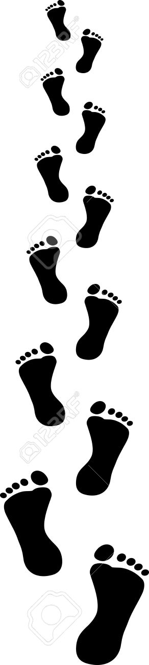 292x1300 Footprint Clipart Footpath