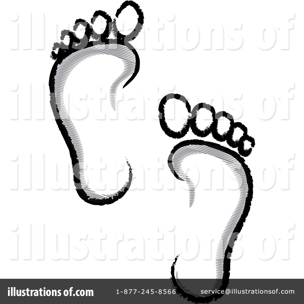 1024x1024 Footprints Clipart