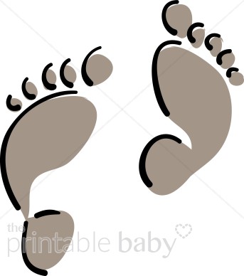 343x388 Footprints Clipart Baby Footprint Clipart