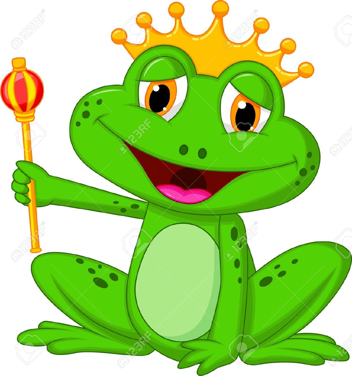 1217x1300 Clipart Of A Frog With A Crown
