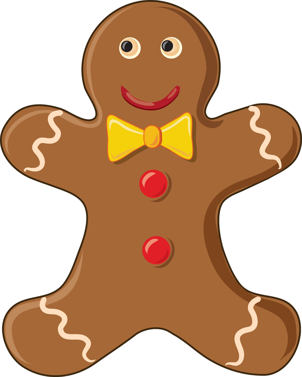1283x1600 Funny Gingerbread Man Clipart Kid