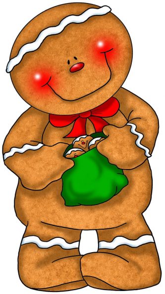 333x591 Gingerbread Man Clipart Clipartpen