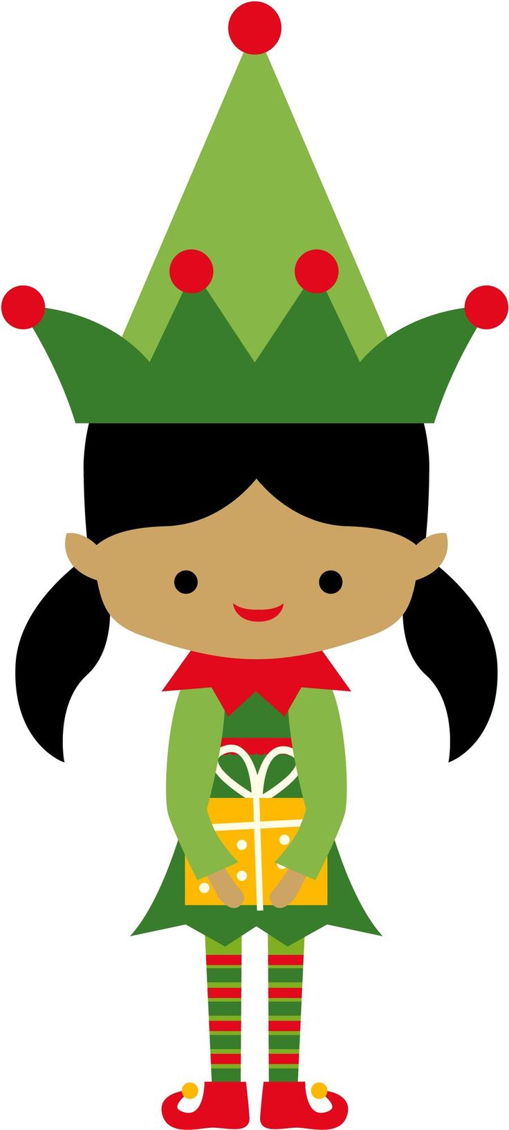 736x1633 Girl Elf Clipart