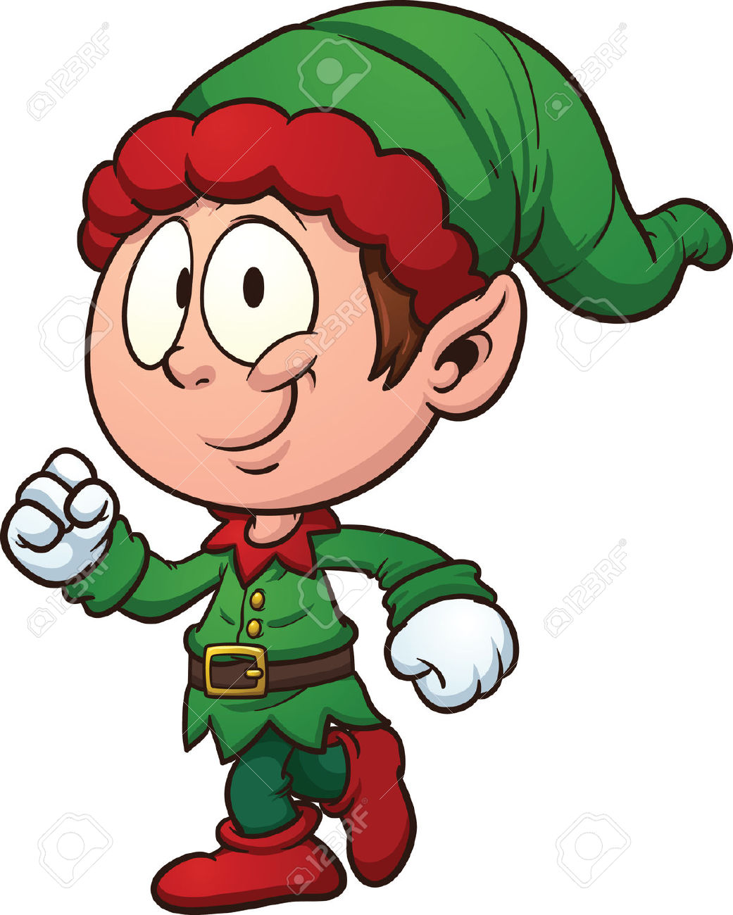 1041x1300 Animated Christmas Elves Clipart
