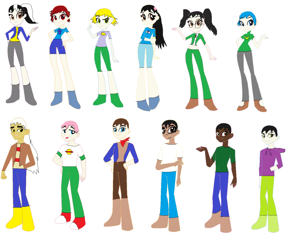 987x809 Equestria Girls And Boys By Tigerbreath13