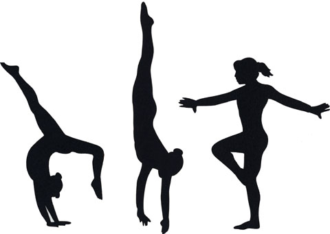 480x341 Gymnast Clip Art Clipart Panda