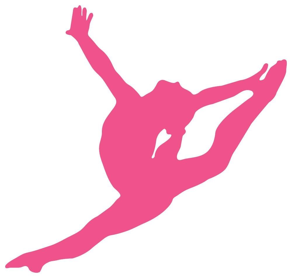 1000x951 Gymnast Clipart Leap