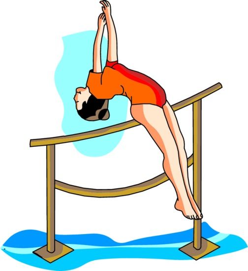 504x550 Gymnastics Gymnast Clipart Free Clipart Images Clipartix