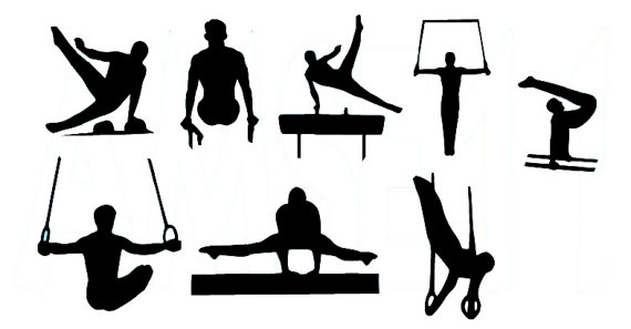 570x297 Male Gymnast Clipart 1895053