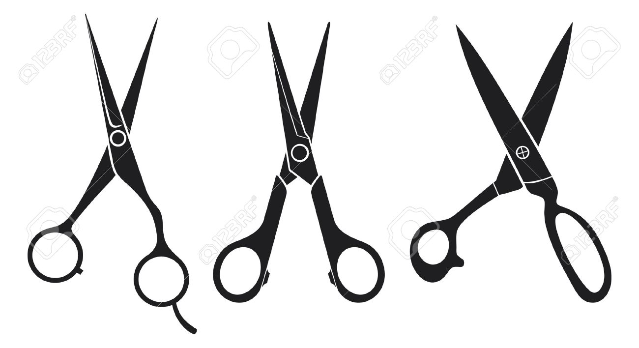 1300x708 Scissors Set Scissors Collection Royalty Free Cliparts, Vectors