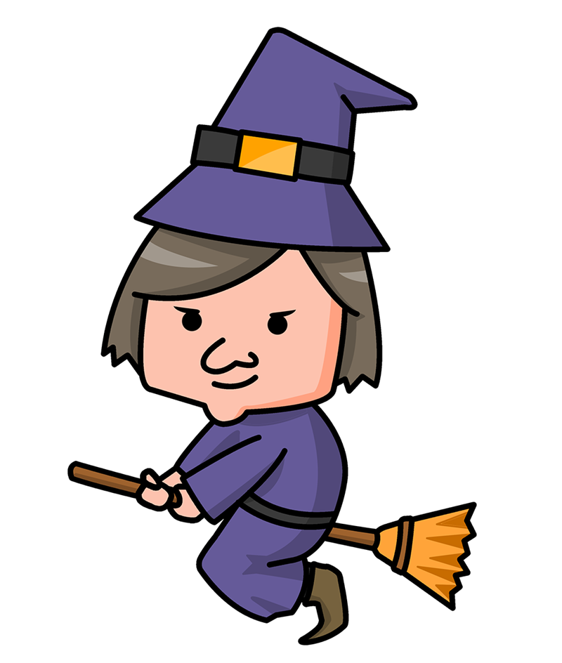 800x944 Cute Halloween Witch Clipart